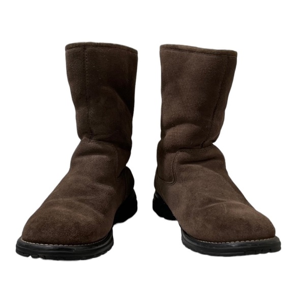 UGG Langley, Suede, fully lined sheepskin boots Size 7 GUC - Picture 4 of 11